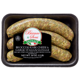 Broccoli Rabe, Cheese & Garlic Italian Sausage - 1 LB