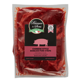 Chinese Style Boneless Pork Strips - 1.25 LBS