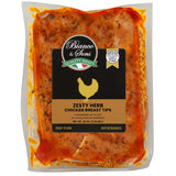Zesty Herb Chicken Breast Tips - 1.25 LBS