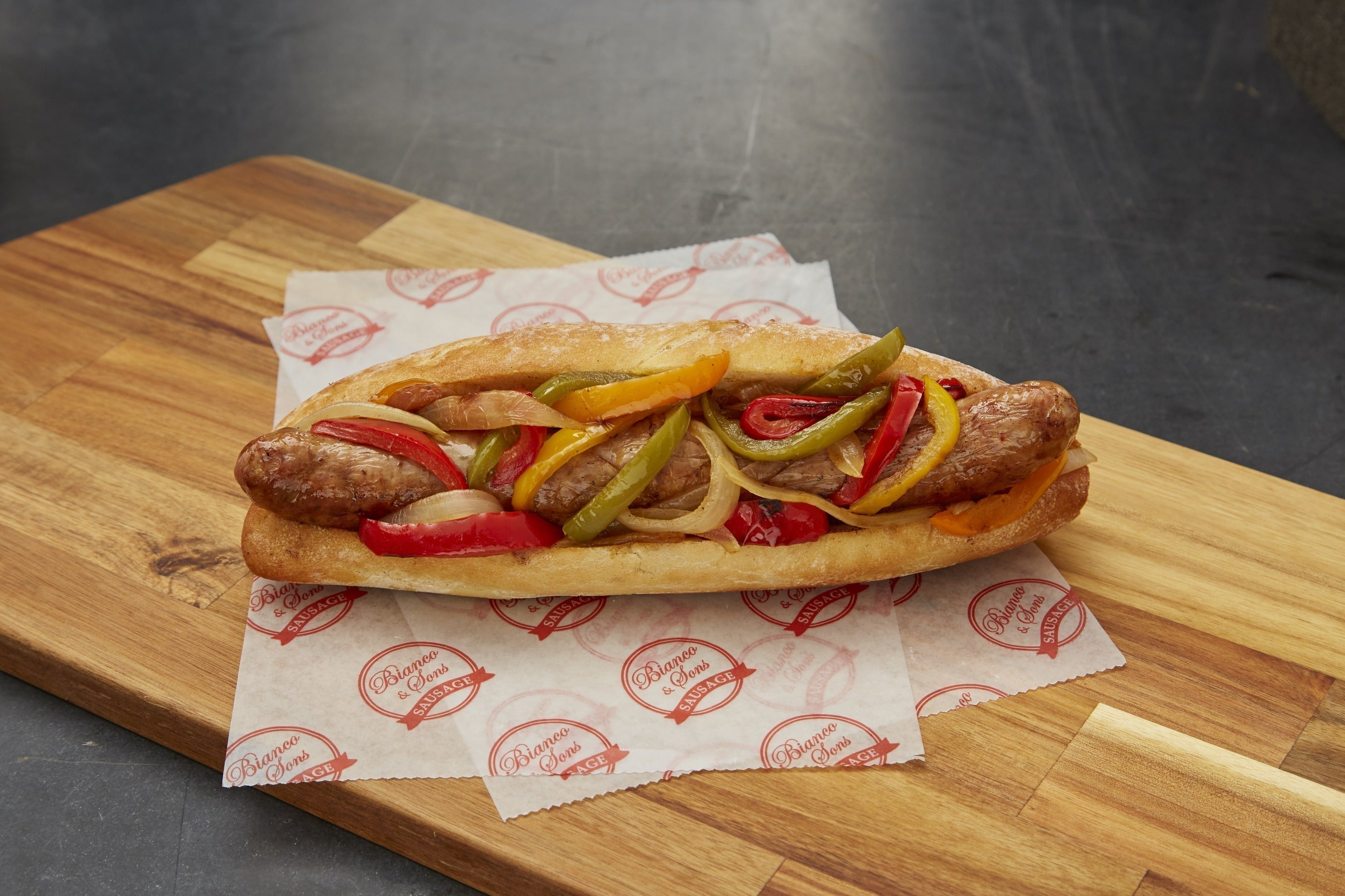 Sausage, Peppers, Onions, Potatoes