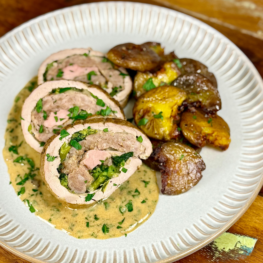 Bianco & Sons Sweet Italian Sausage Stuffed Pork Tenderloin