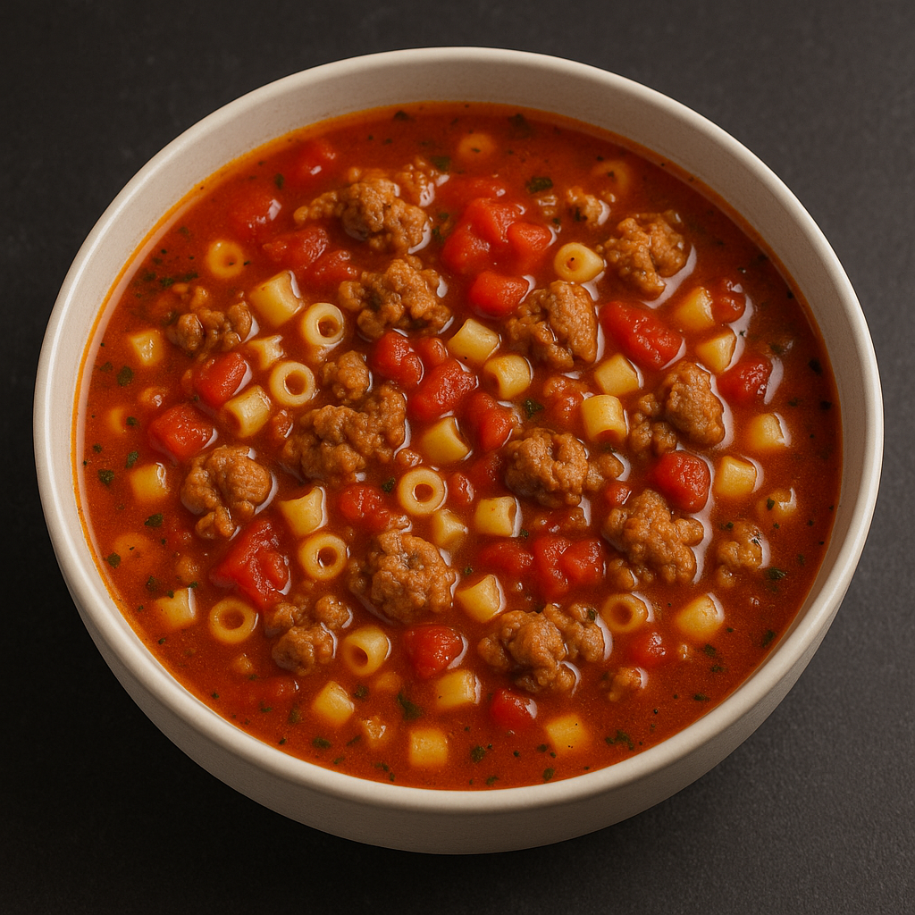 Hearty Italian Sausage & Tomato Soup