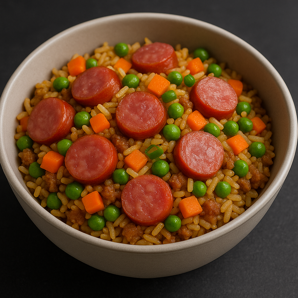 Chinese Sausage Fried Rice