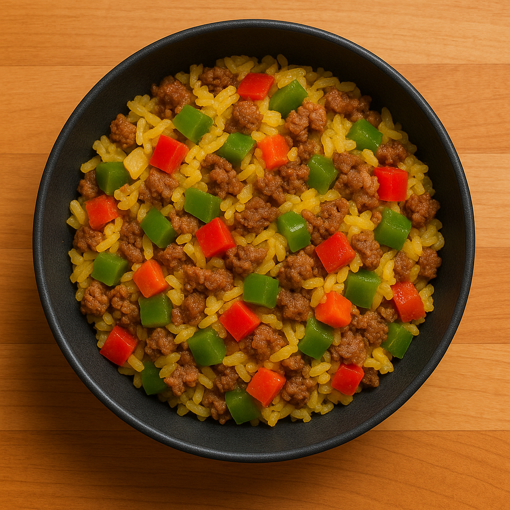 Chicken Sausage Rice Bowl