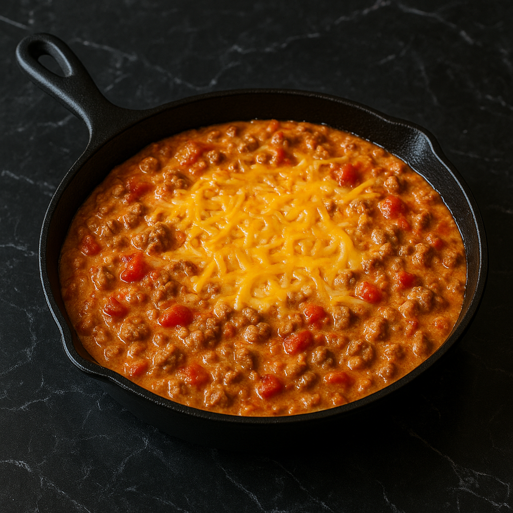 Easy Sausage Skillet Dip