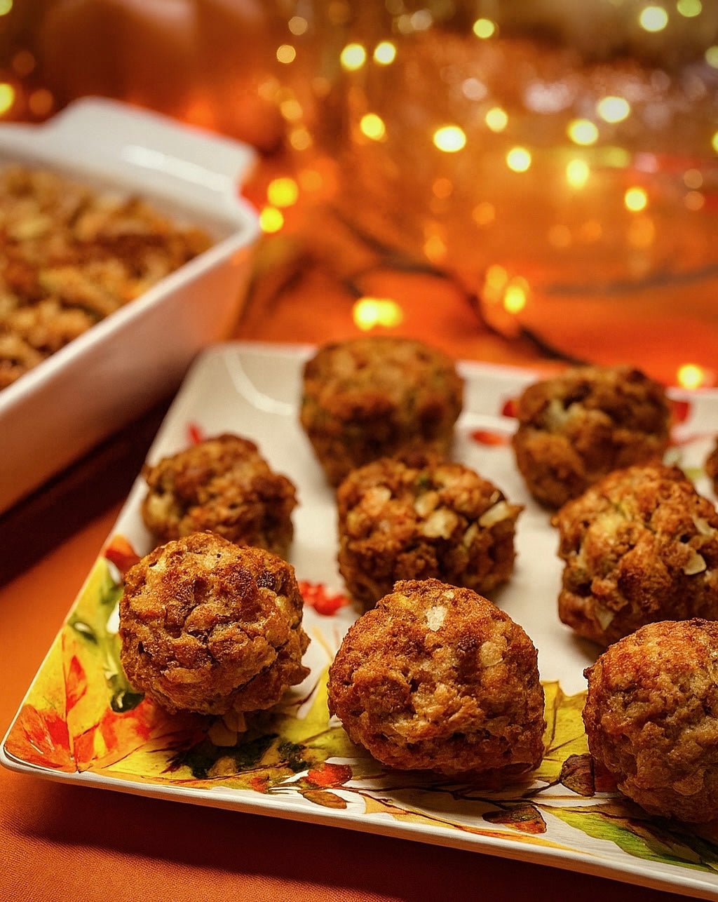 Homemade Italian Sausage Stuffing Balls