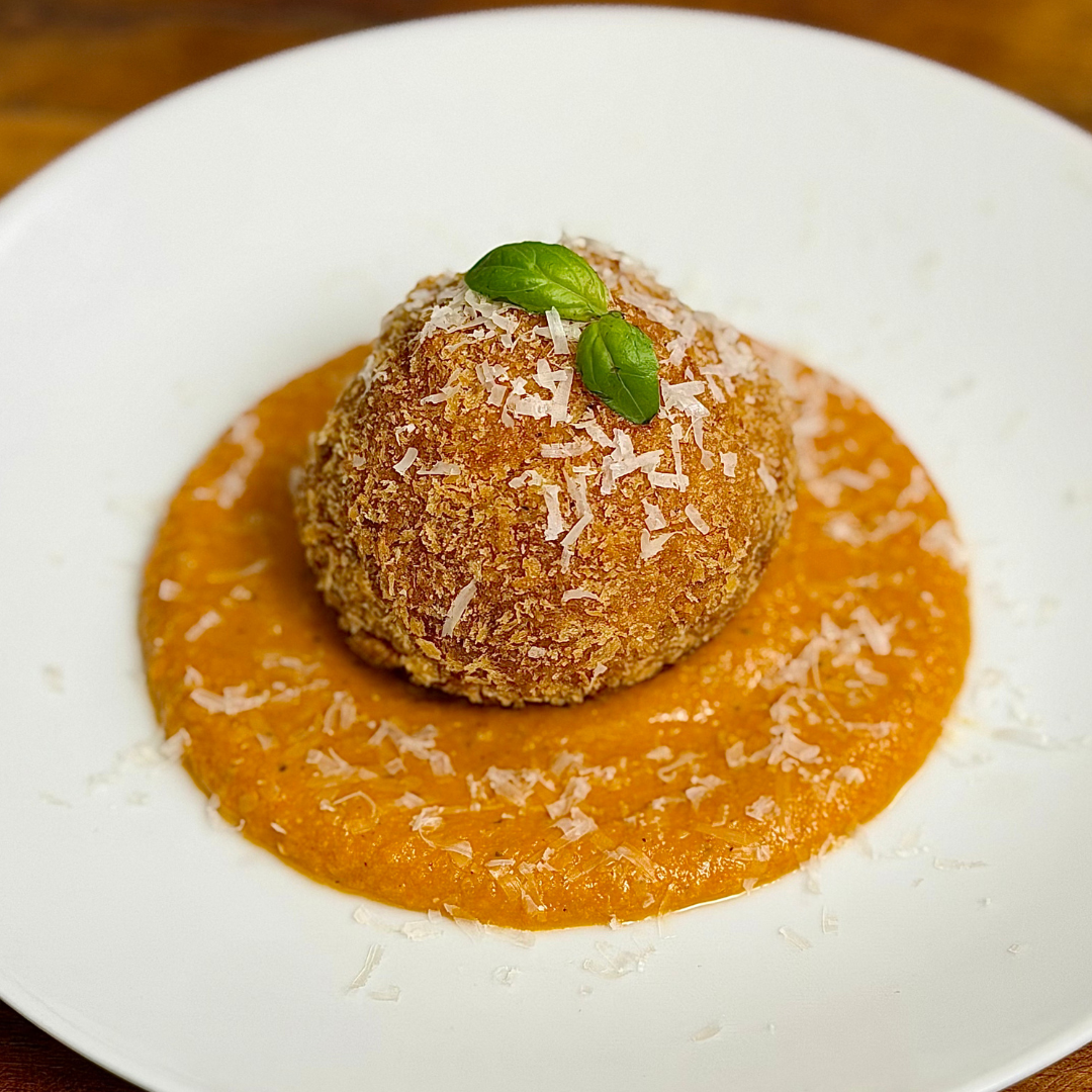 Arancini with Sausage Gravy
