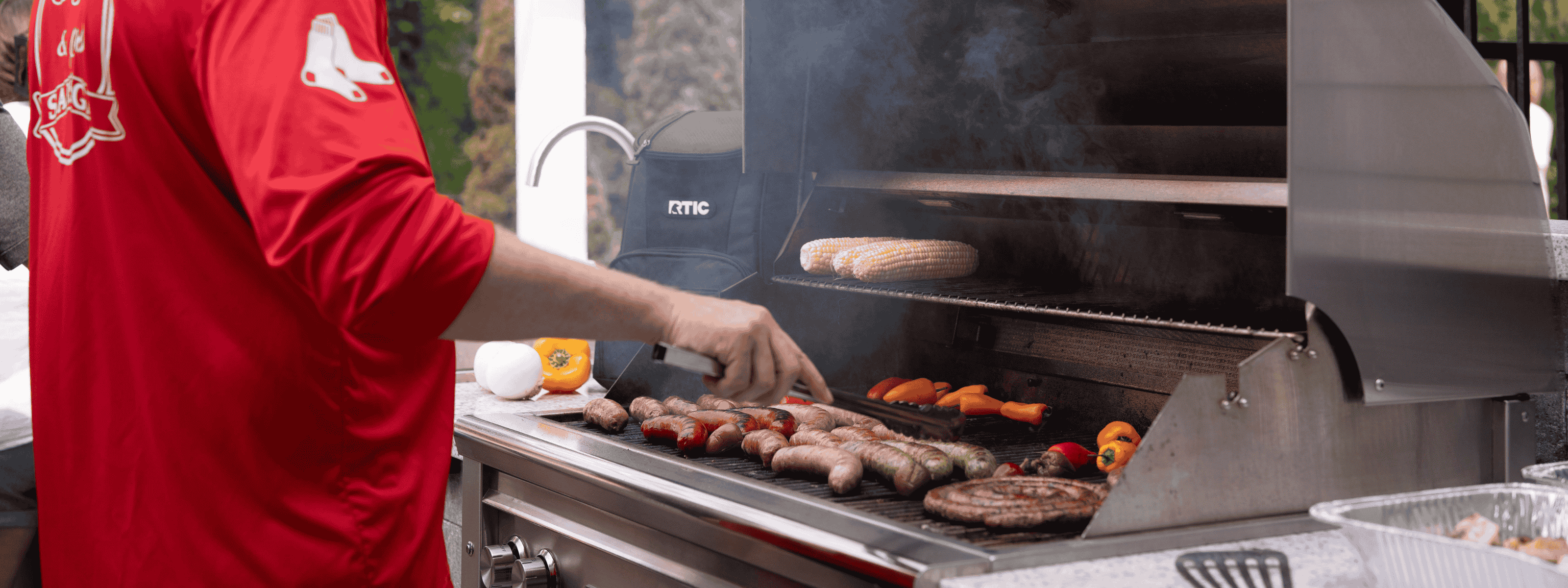 bianco and sons meat on the grill