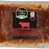 House Marinade Sirloin Beef Tips - 2.5 LBS