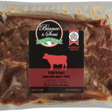 Teriyaki Sirloin Beef Tips - 2.5 LBS