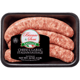 Cheese & Garlic Italian Sausage - 1 LB